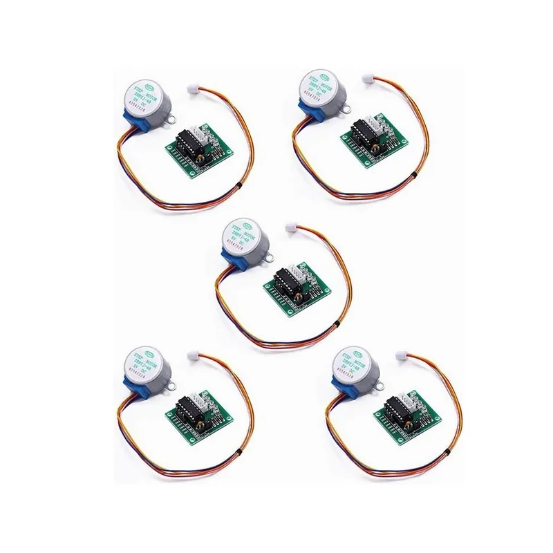 Azonnal elérhető 5 db/tétel 28BYJ-48 ULN2003 5V léptetőmotor ULN2003 illesztőprogram, Arduino illesztőprogram tesztmodul