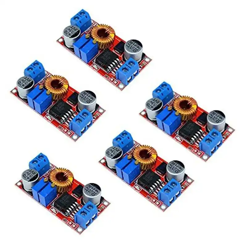 Szuper ajánlat 5db/tétel XL4015 E1 5A 5-32V DC - DC CC CV lítium akkumulátor Leléptető töltőtábla Led áramátalakító töltő Step