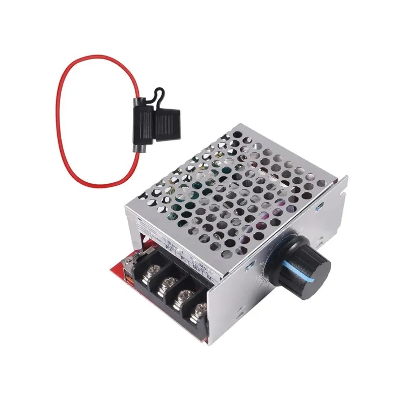 Kedvezmény Új 7-70V 30A PWM DC motor fordulatszám vezérlő kapcsoló vezérlés 12V 24V 36V 48V 30 amperes biztosítékkal