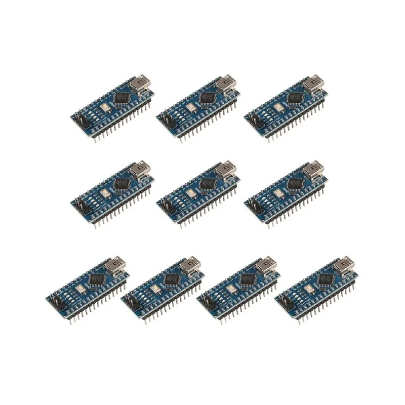 10db/tétel Mini Nano V3.0 Atmega328p Moduls Board 5v 16m Micro Controller Board Modul Arduino tartozékokhoz alkalmas Biztonságos fizetés