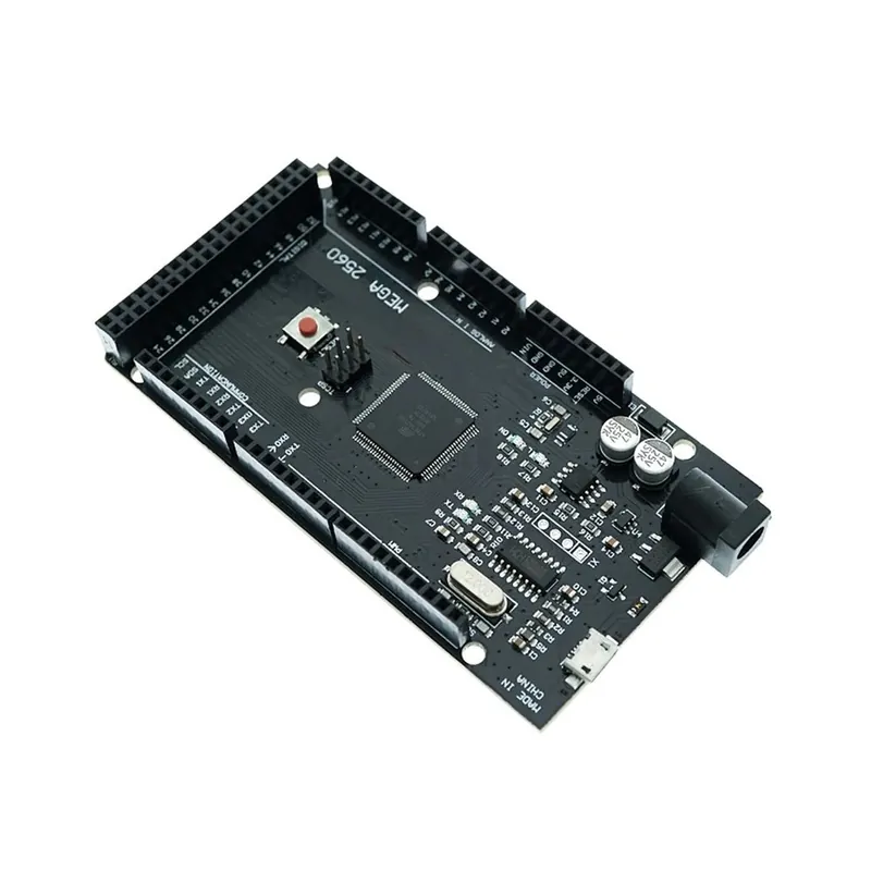 Gesztenyebarna - Új MEGA2560 MEGA 2560 R3 (ATmega2560-16AU CH340G) Fejlesztőkártya USB kábellel Arduinohoz Szuper ajánlat