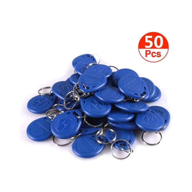 Különleges ajánlat 50db/tétel 125KHz-es RFID távirányító proximity ID kártya Token Tag Billentyűzet kártya ajtóbejárathoz Beléptető