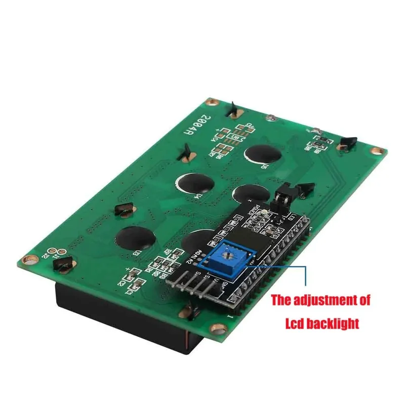 Karakteres LCD kijelző modul 20x4 LCD2004 IIC/I2C/TWI 2004 PCF8574 kijelző Arduino Uno R3 Mega 2560 Raspberry Pi Avr Stm32 Exkluzív ajánlat