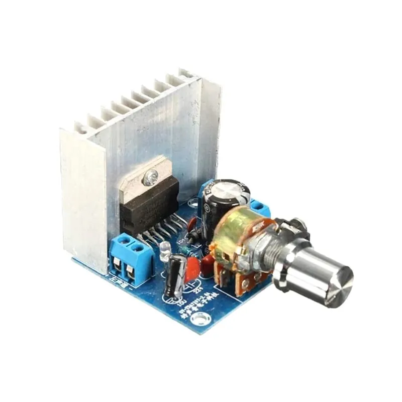 Akció TDA7297 15W 15W digitális hangerősítő modul kétcsatornás sztereó teljesítményerősítő kártya AC/DC 12V barkács