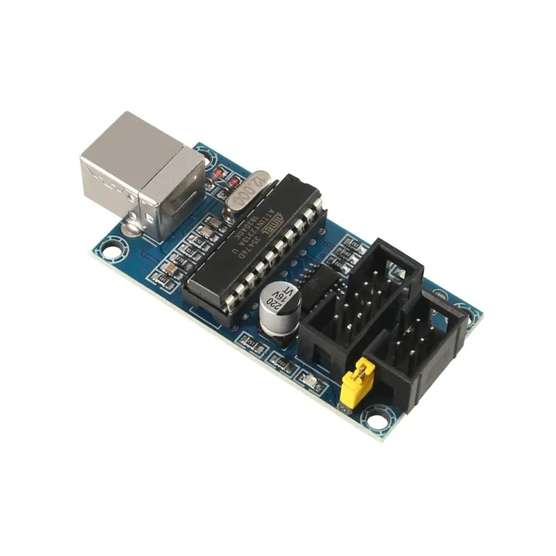 1 Állítsa be az USBTiny USBtinyISP AVR ISP programozó rendszerbetöltőt Arduino IDE Meag2560 UNO R3-hoz 10 tűs Bestseller