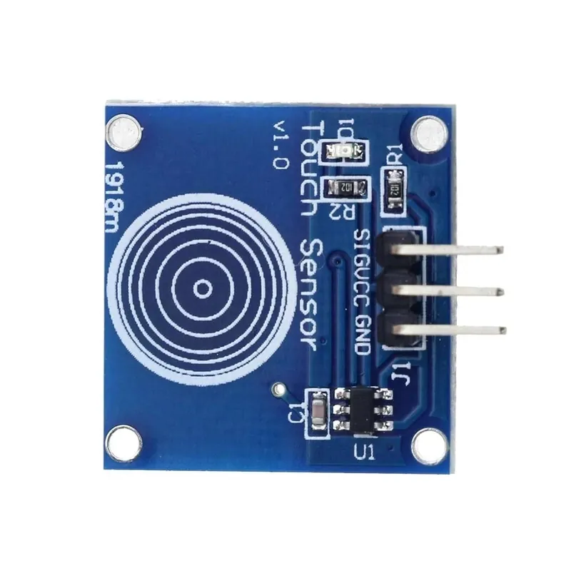 Akciós ár 5 db - TTP223 érintőkapcsoló modulkártya TTP223B 1 csatornás Jog digitális kapacitív érintésérzékelő Arduino