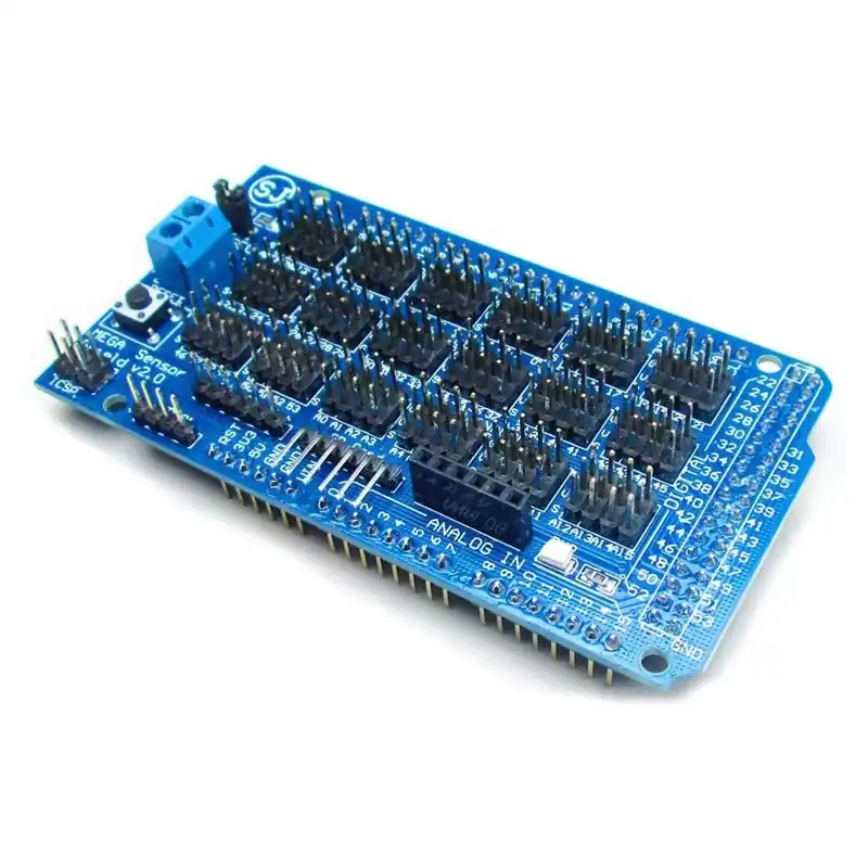 Szezonális akció MEGA2560 szenzorbővítő kártya V2.0 Bluetooth SD kártyával APC220 vezeték nélküli RF ultrahangos érzékelő MEGA Sensor