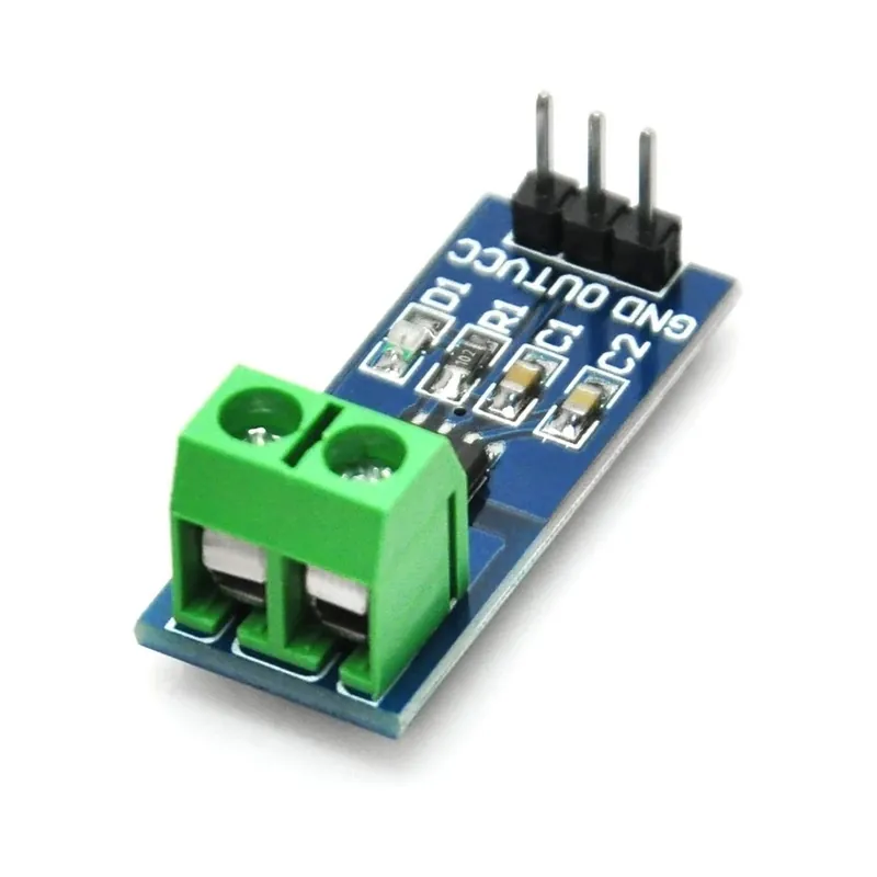 Ingyenes szállítás 20A - 1db ACS712 5A 20A 30A Range Hall áramérzékelő modul ACS712 modulkártya Arduinohoz