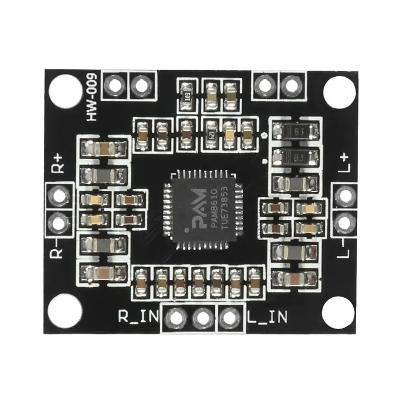 PAM8610 modul digitális végerősítő kártya 2 X15W kétcsatornás sztereó mini D osztályú teljesítmény hangszóró Kiárusítás