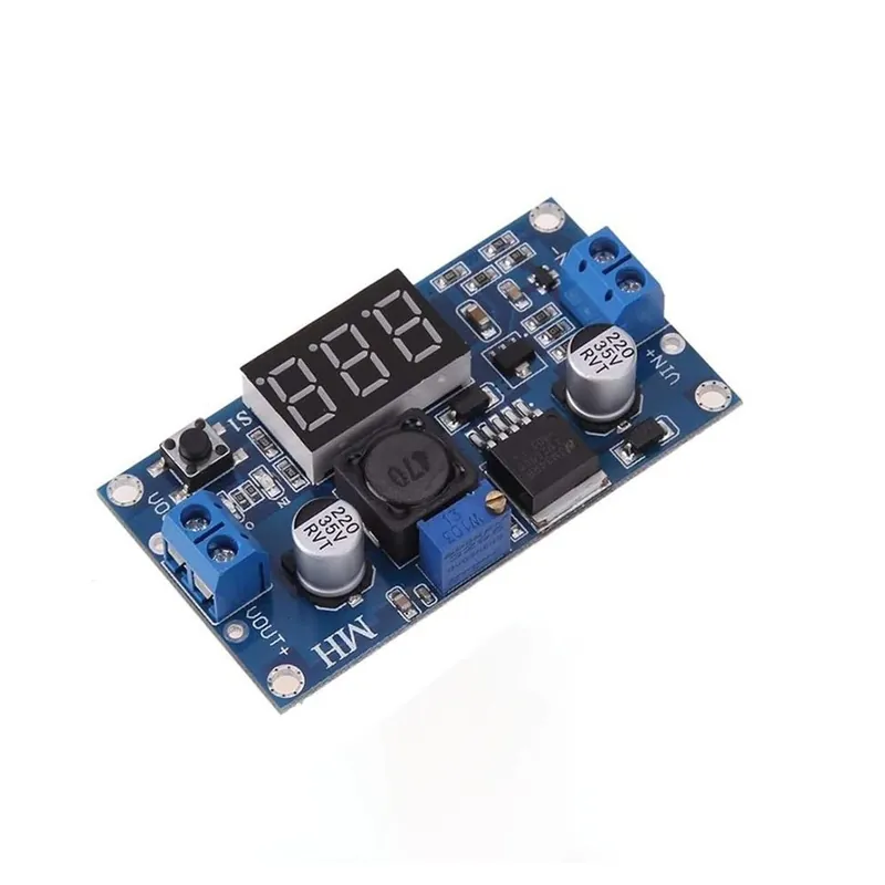 LM2596 - LM2596 DC Buck leléptető modul DC-DC 4,0-40V-1,25-37V Állítható feszültségszabályozó LED-es Legjobb ár