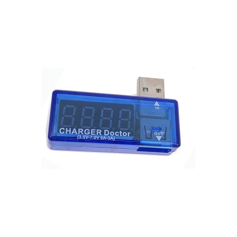 Képként - Új Smart Electronics Digitális mobil tápfeszültség töltőáram feszültségmérő mérő USB teszter Akció