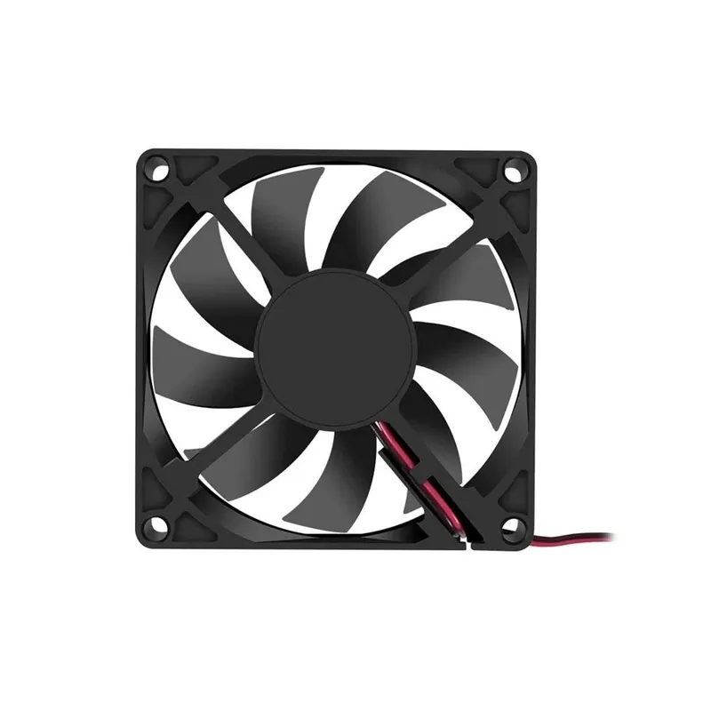 8015 Ventilátor 12V 2Pin DC kefe nélküli hűtőház ventilátor PC számítógépházhoz CPU radiátor hűtő ventilátor Népszerű