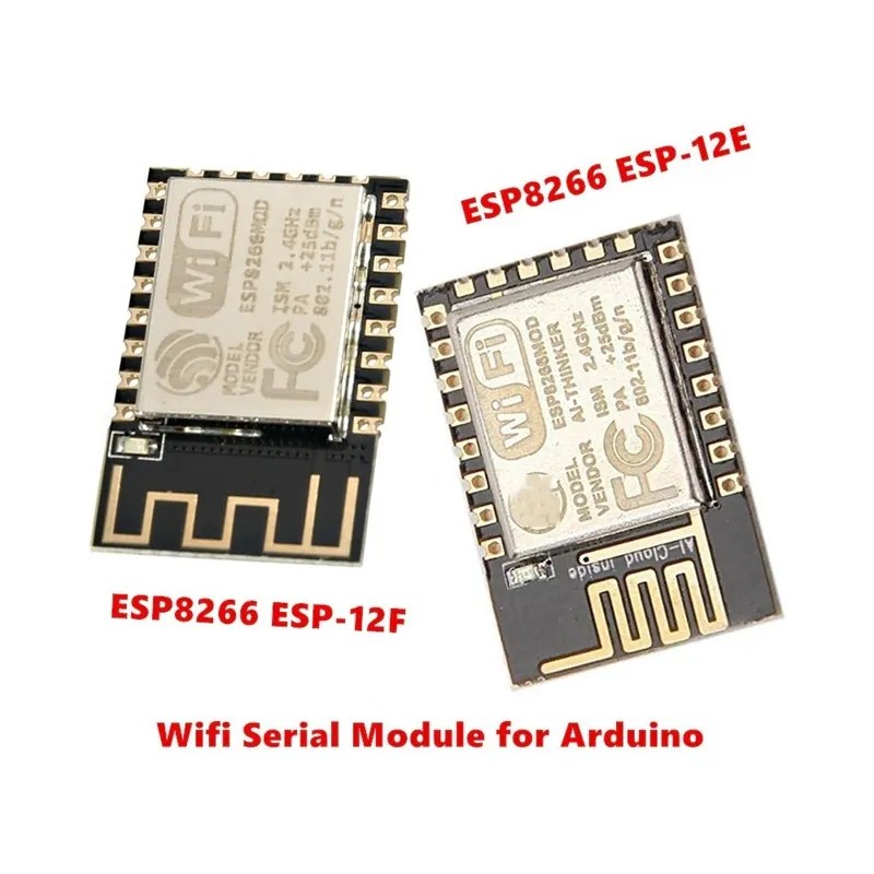 Legkelendőbb ESP 12E - ESP8266 ESP-12E ESP12E ESP12F ESP-12F Wifi soros modulkártya Arduino vezeték nélküli adó-vevő távoli port