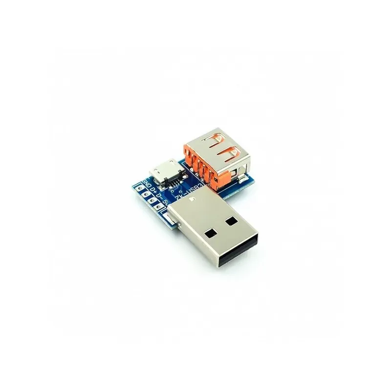 USB-02 - 5 DB/LOT Micro Mini USB USB A dugó USB 2.0 3.0 A csatlakozó USB B csatlakozó interfész 2,54 mm-es DIP PCB Vedd meg online
