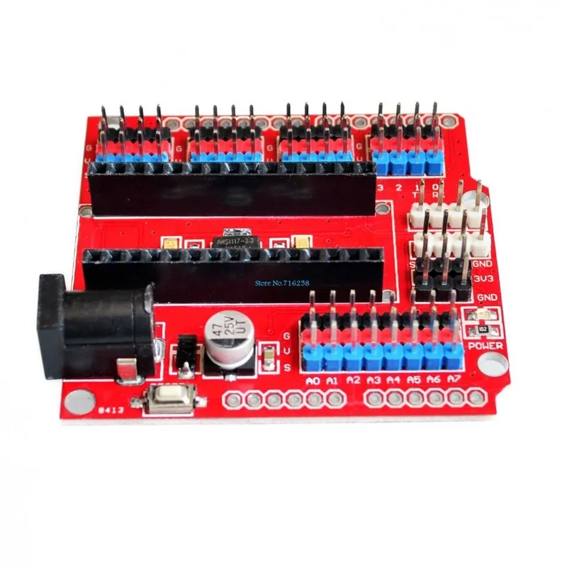 Vásárlói kedvenc Piros - MAX7219 pontmátrix modul mikrokontroller modul DIY KIT MCU LED kijelző vezérlő modul készlet