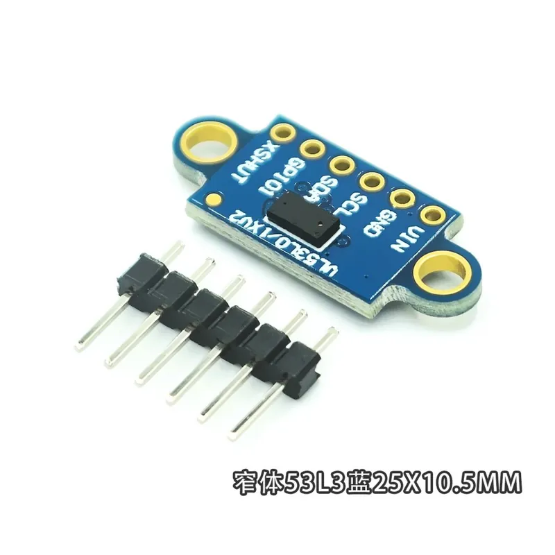 Utolsó esély 2 - VL53L3CX Repülési idő ToF lézeres hatótávolság-érzékelő modul, Breakout 3M 940nm IR lézertávolság I2C IIC