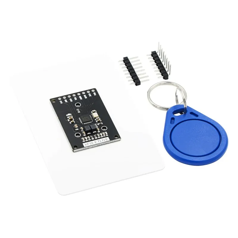 Kék - MFRC-522 RC-522 RC522 Antenna RFID IC vezeték nélküli modul Arduino IC KEY SPI Writer olvasóhoz IC-kártya Ajánlat