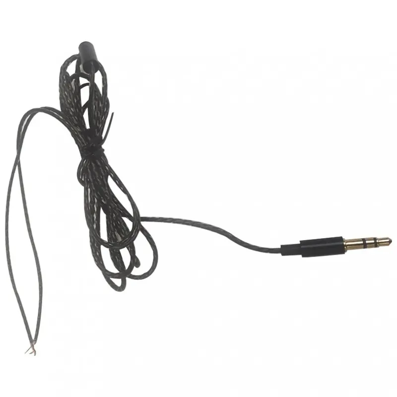 HIFI fülhallgató kábel 3,5 mm-es jack fülhallgató fejhallgató audio kábel javítás csere kábel vezeték HIFI Népszerű