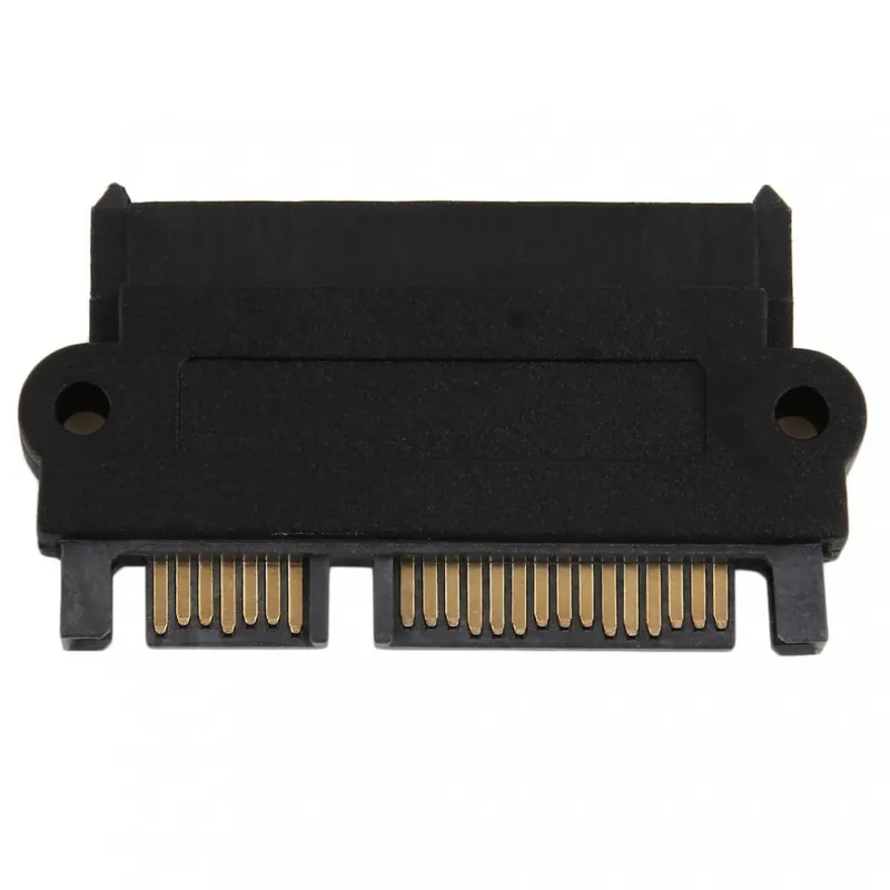 Csak ma Kábel hossza: Adapter átalakító - Professzionális SFF-8482 SAS – SATA 180 fokos szögű adapter konverter, egyenes fej,