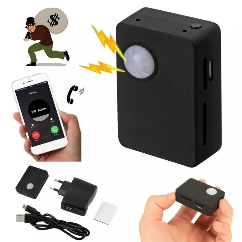 Kihagyhatatlan ajánlat X9009 GPS nyomkövető Mini Smart Wireless PIR mozgásérzékelő érzékelő támogatás HD kamera SMS MMS GSM lopásgátló