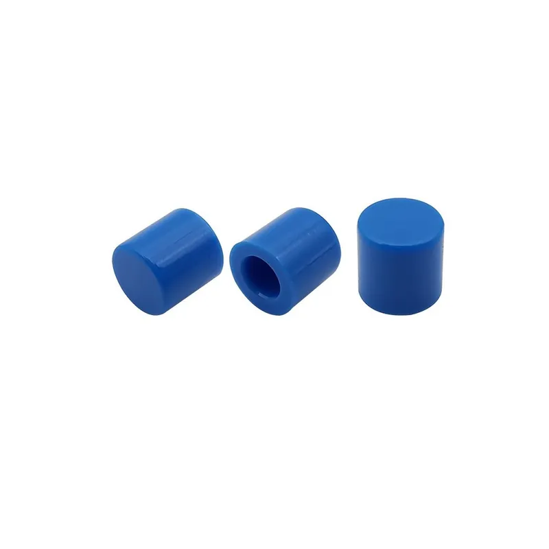 100db-Kék-10-100db Műanyag A56 Kapcsoló kupak 7 színű 6x6mm A56 Nyomógombos kapcsoló Mikrokapcsoló gomb kupak 6x6mm Legnépszerűbb