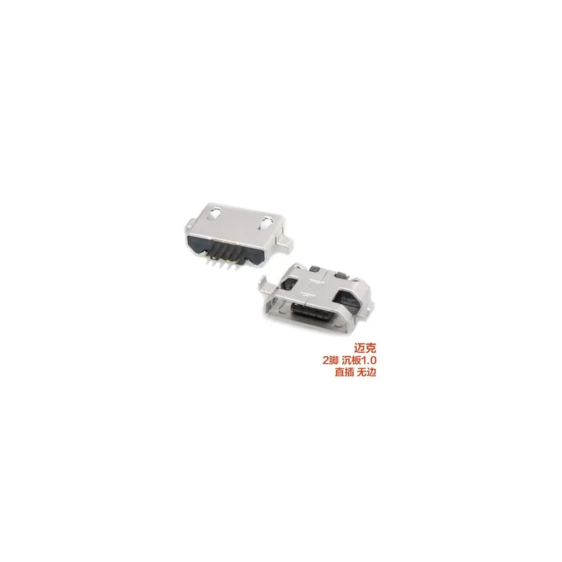 Különleges ajánlat 19-es Méret-20db Mikro-B SMD mikro USB csatlakozó Anya Port Jack farok csatlakozó Android telefonhoz adatok átviteléhez