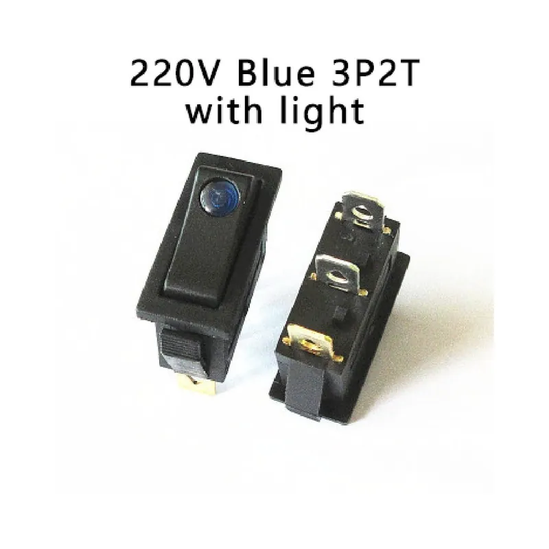 19-es méret-5db KCD3 1000-4000W Elektromos főzőedény Tartozékok Többfunkciós Elektromos Rizsfőző Macskaszem Billenőkapcsoló Újdonság
