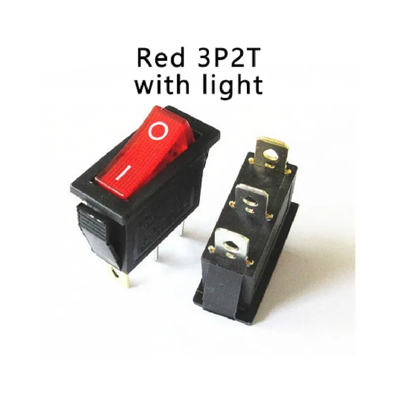 13-as méret-5db KCD3 1000-4000W Elektromos főzőedény Tartozékok Többfunkciós Elektromos Rizsfőző Macskaszem Billenőkapcsoló Biztonságos vásárlás