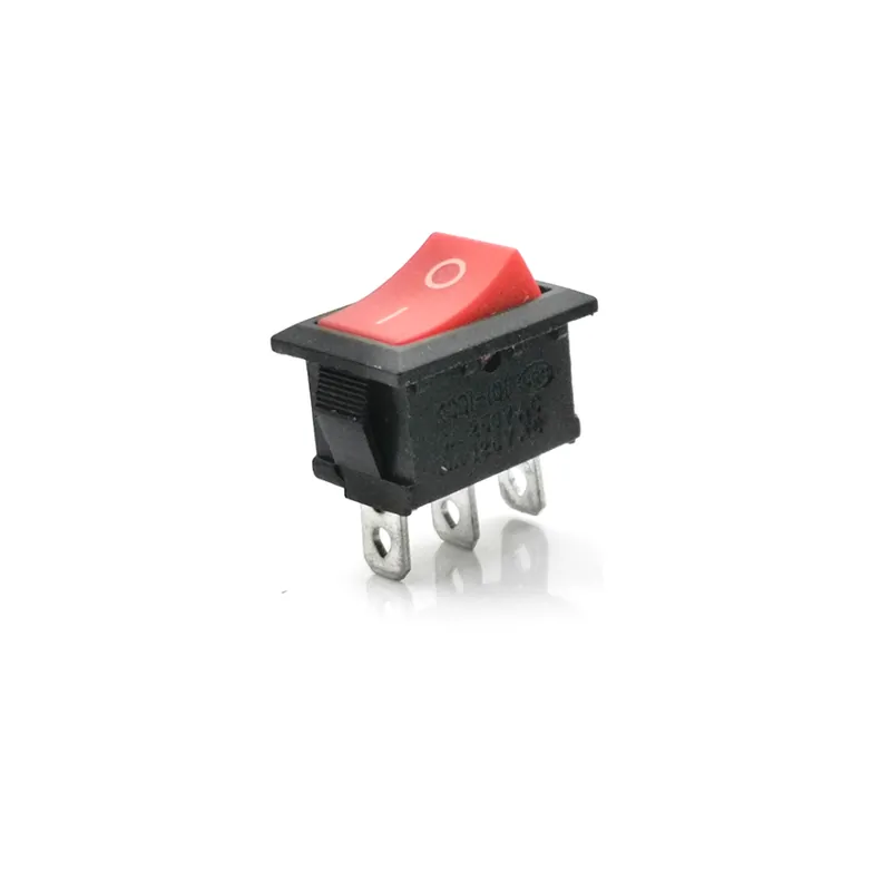 Legjobb ár Piros 3Tűs ON-OFF-5db KCD1 21*15mm Csónak alakú Billenőkapcsoló 6A/250V 10A/125V AC bepattanó SPST ON OFF / IN ON OFF IN