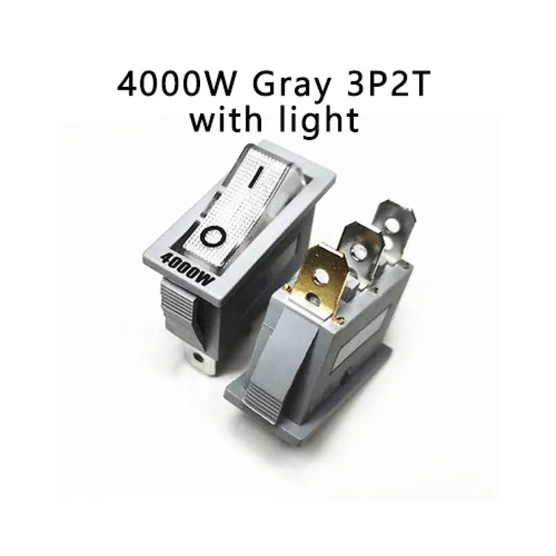 Végkiárusítás 10-es méret-5db KCD3 1000-4000W Elektromos főzőedény Tartozékok Többfunkciós Elektromos Rizsfőző Macskaszem Billenőkapcsoló