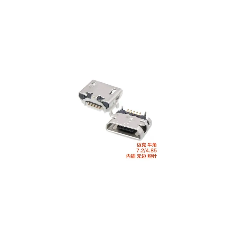 10-es Méret-20db Mikro-B SMD mikro USB csatlakozó Anya Port Jack farok csatlakozó Android telefonhoz adatok átviteléhez Korlátozott ajánlat