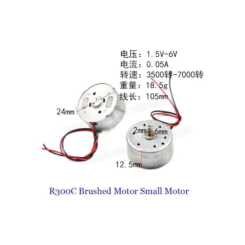 Olcsóbb R300-Motor(1db)-DC Mikro Motor áramtermelő Szálcsiszolt DC6V 130 Elektromos mikro Játék Négy kerék meghajtású