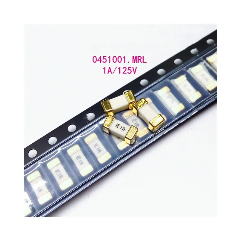 Kiárusítás 10A-20db SMD1808 Gyors kioldós Kerámia Biztosíték 125V 0451001,MRL 1A 0451002 0451003 0451007 0451008 0451010 0451012 0451015