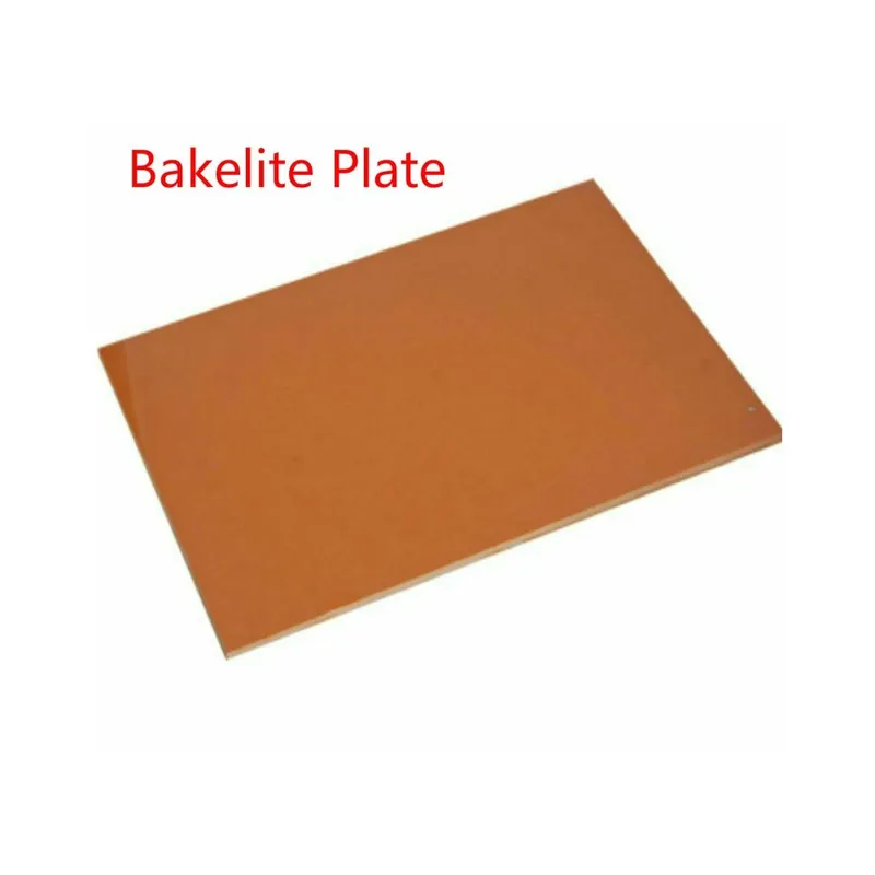 3x100x100mm-1/2/3/5mm Vastag Vinyl különböző méretű fenolgyanta lemez antisztatikus és magas hőállóságú Prémium