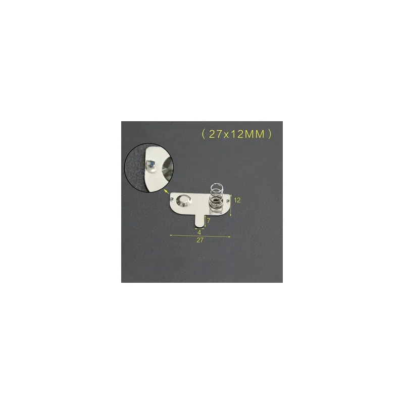 AA 27X12MM 01-YYT 10db AA akkumulátor lap Rugós Elemtartó doboz Pozitív Negatív szimpla bipoláris akkumulátor lap Legjobb ár