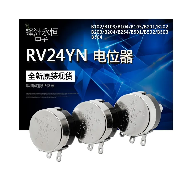 20K Ohm-(B203)-RV24YN20S 101 102 B103 104 105 201-204 254 302 303 501 502 503 504 5K 10K 100K 500K 200K 100 ohm Potenciométer Akció