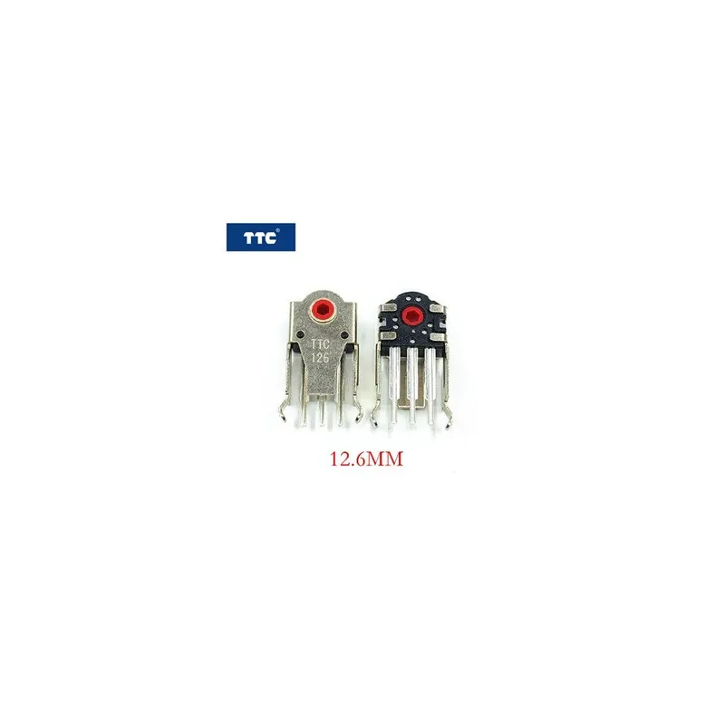 Olcsóbb 12,6MM-2db Eredeti Nagy pontosságú TTC Egér kódoló 5,5mm/7mm/8mm/9mm/10mm/11mm/12,6mm/13mm Piros Zöld Sárga Dekódoló