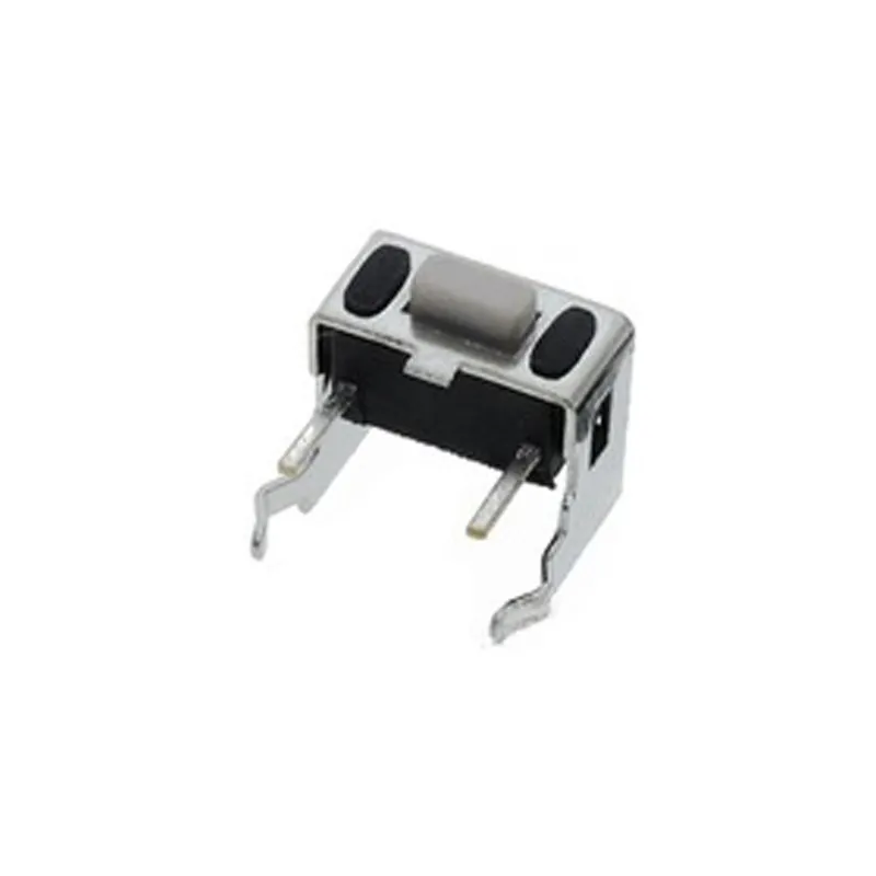 Végkiárusítás Tartóval-50db 3*6*4,3mm Mikrokapcsoló Fehér gomb nyomógomb Kapcsoló Reset / Újraindító gomb 2 Tűs SMD 3x6x4,3mm
