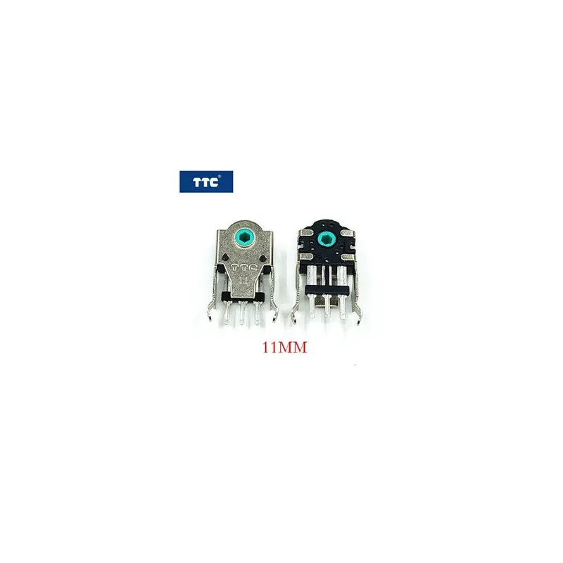 11MM-2db Eredeti Nagy pontosságú TTC Egér kódoló 5,5mm/7mm/8mm/9mm/10mm/11mm/12,6mm/13mm Piros Zöld Sárga Dekódoló Árcsökkenés