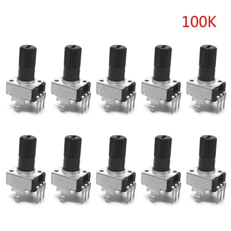 50K-10db RV09 függőleges Potenciométer Tengely 12,5mm 1K 2K 5K 10K 20K 50K 100K Hosszú Fogantyú 0931 Korlátozott ajánlat