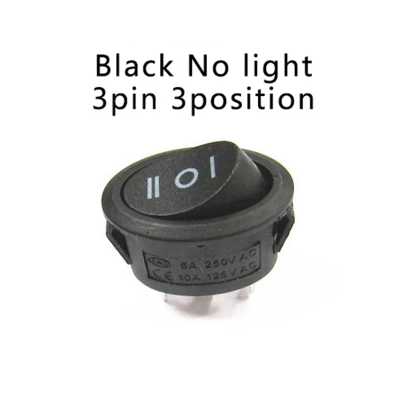 Vásárlói kedvenc 5-ös méret-5db KCD7 Ovális nyomógomb Billenőkapcsoló 26x14mm 6A 250V 10A 125V AC ON-OFF Hálózati kapcsoló 2/3 Tűs LED lámpa