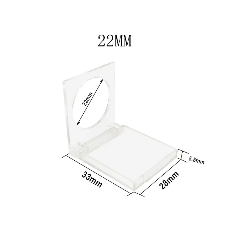 Exkluzív ajánlat 5db-22mm kupak-2/5/10db Fém gomb porálló kupak 16mm/19m/22mm Vízálló Védőborításhoz Áttetsző Védődoboz