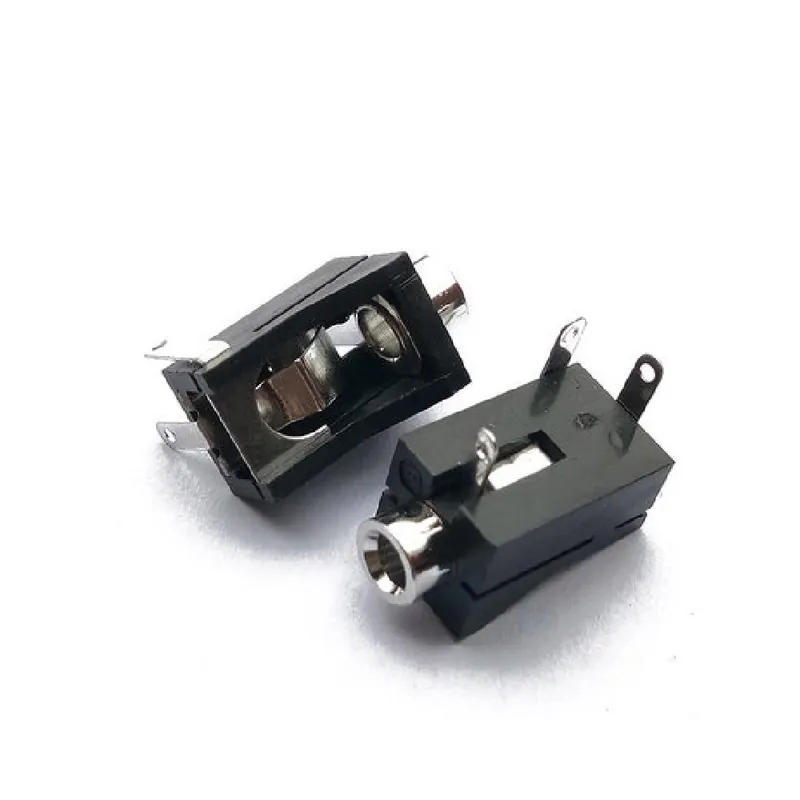 Különleges ajánlat PJ-302-10db PJ-202/302 DC Teljesítmény aljzat csatlakozó Tápegység Anya Jack tápfeszültség csatlakozó 3 Tűs PJ-202M PJ-302M