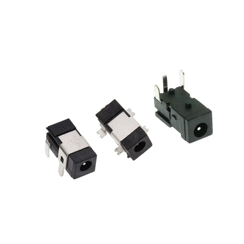 Vásárlói kedvenc DC-011C-10db DC-011 Teljesítmény aljzat csatlakozó Tápegység Anya Jack tápfeszültség csatlakozó 3 Tűs 5 Tűs DC011A/C
