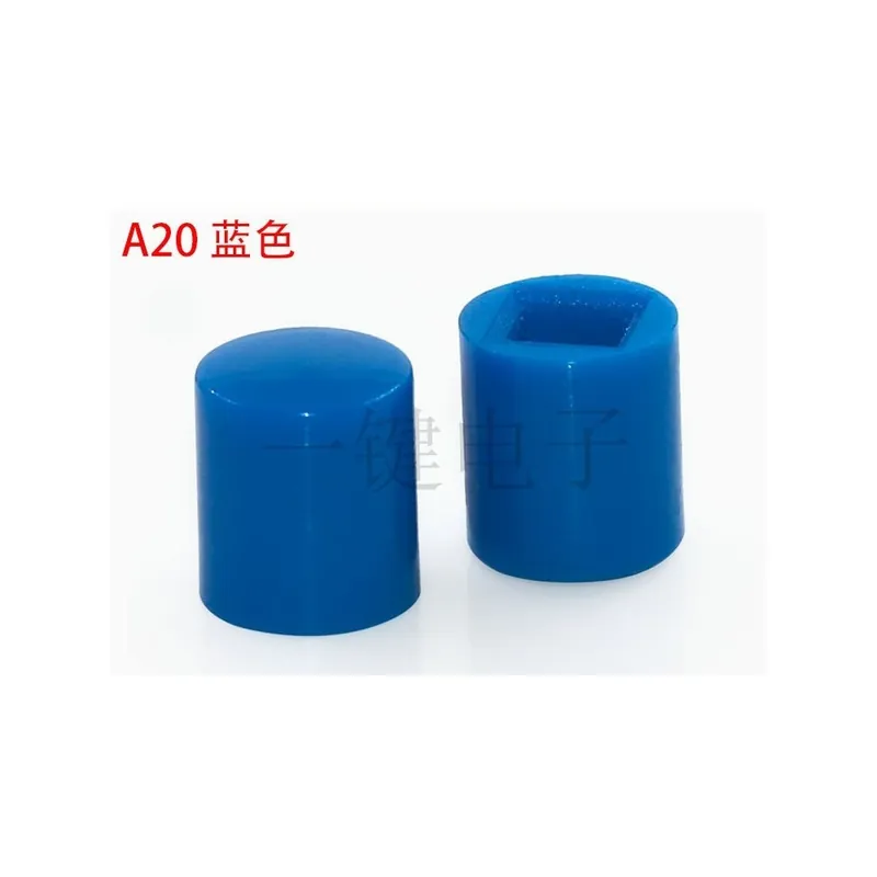 Nagy Furat 3,25mm-Kék-100db A20 kulcs kupak 7 * 7/8 * 8/8 ,5 Önzáró kupakkal Kapcsoló Önzáró Outlet
