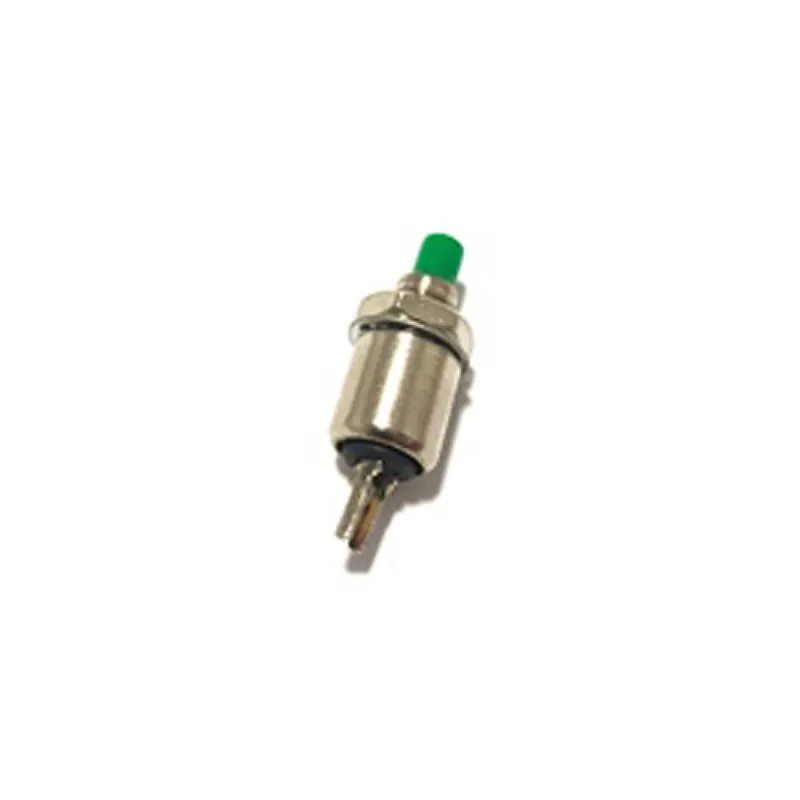 Zöld-10db DS-402 Ön-újraindító / Újraindító mikro gomb Kapcsoló 0,5A/125V 5mm Rugó Azonnali visszatérő Mini nyomógomb Expressz szállítás