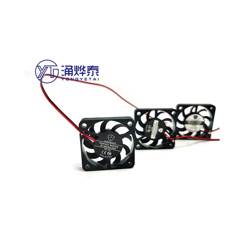 12V 2,54MM-YYT 4007 Ultra vékony 4CM Hidraulikus csapágy Hűtő ventilátor 24V12V5V Kefe nélküli DC 40*7mm 9 penge Vásárlói kedvenc
