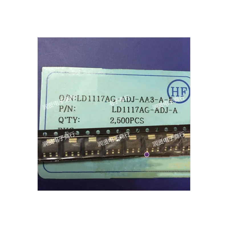 Végkiárusítás LD1117AG-1,2V-10db LD1117AG-ADJ-A LD1117AG-1,2V LD1117AG-3,3V LD1117AG-5,0V SOT223 Teljesen új eredeti