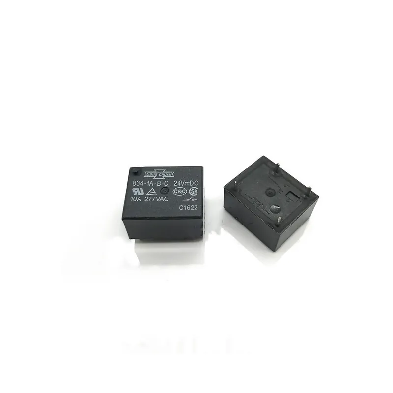 834-1A-B-C-24V-1db 834-1A-B-C-12V 834-1A-B-C-24V DIP relé Teljesen új eredeti Gyors szállítás