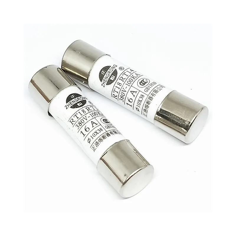 Biztonságos fizetés 10db-2A-10-es Átmérője 10*38 Gyors kioldó kerámia biztosíték 10X38mm biztosíték 500V RO15 RT14 RT18 RT19